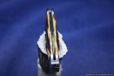 Schatt & Morgan Cutlery #63 Rail Splitter Torched Stag , Short Run 1 of 10 Issued.   #1371