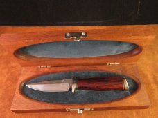 SOLD Model 3816 Browning Double Edged Damascus Hunter- Hattori Collectible #847 - 719
