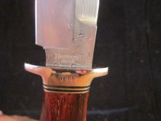 SOLD Model 3816 Browning Double Edged Damascus Hunter- Hattori Collectible #847 - 719