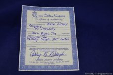 Schatt & Morgan #60 Sway Belly Factory Sample 1 of 1.   #1505