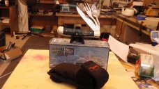 Ocoee River Snack Pac Hobo Slot Knife with Green Comp Handles