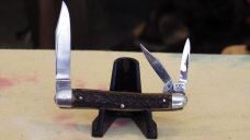 JA Henckles 3 Blade Whittler with Stag handles