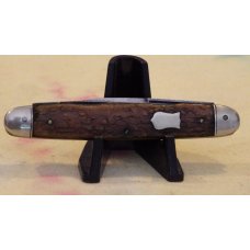 W.A. Wodsworth & Son 3 Blade Whittler with Pressed Stag handles
