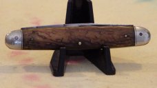 W.A. Wodsworth & Son 3 Blade Whittler with Pressed Stag handles