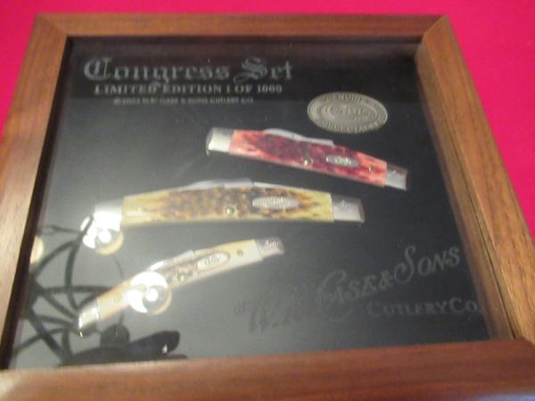 Case XX Congress Commemorative Set 