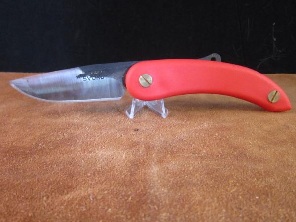 SOLD SVORD Peasant Knife - RED 0119 SOLD SVORD Peasant Knife - RED 0119