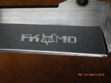 FOX FKMD ITALY TACTICAL 9" AUTO folding knife