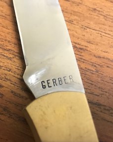 Vintage Gerber Portland Folding Knife 