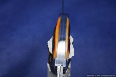 Tuna Valley Cutlery Amber Stag Cattleman Knife. #572