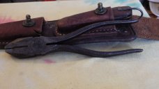 TE 33 Lineman's Kit  Scabbard, Utica Pliers and  Electricians knife
