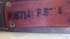 TE 33 Lineman's Kit  Scabbard, Utica Pliers and  Electricians knife