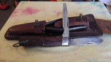 TE 33 Lineman's Kit  Scabbard, Utica Pliers and  Electricians knife