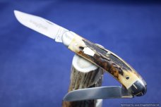 Schatt & Morgan #60 Two Blade Stag Sowbelly, Short Run 1 of 50 #462