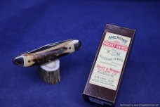 Schatt & Morgan #60 Two Blade Stag Sowbelly, Short Run 1 of 50 #462