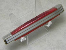 Case XX USA 2 Dot (1998) Red Bone 6254 SS "Elk Horn Knife Club - Elkton, KY" Trapper Knife