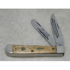 Case XX SS USA 5 Dot 1985 Curly Maple 7254 SS quot1986 Fort Myers Knife Clubquot Trapper Knife