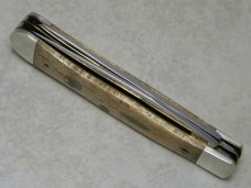 Case XX SS USA 5 Dot (1985) Curly Maple 7254 SS "1986 Fort Myers Knife Club" Trapper Knife