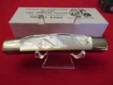 Fight'N Rooster Pearl Handle  2 Blade Congress  Warncliff