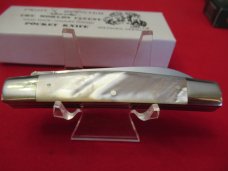 Fight'N Rooster Pearl Handle  2 Blade Congress  Warncliff