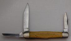 Camillus with Smooth Brown Bone Covers In Very Good Condition (805)