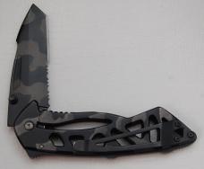 Buck with Camo Metal Covers In Very Good Condition (812)