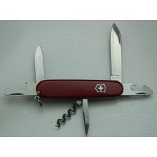 Victorinox with Smooth Red Synthetic Covers In Excellent Condition 865