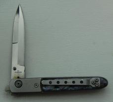 Steel Warrior with Synthetic Abalone Covers In Excellent Condition (868)