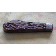 Voos USA Bare Head 2 blade Jack Jigged Bone Handles