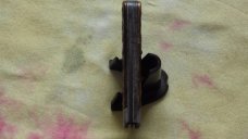 Voos USA Bare Head 2 blade Jack  Jigged Bone Handles
