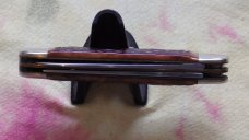Paul A. Henckels Hobo Slot Knife Beautifull Brown Jigged Bone Handles