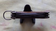 Ulster Knife Co. Utility/Scout knife 4 blades Pocket worn Brown Jigged Bone Handles