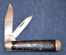 Queen City #10 Heavy Jack - Black Composite Jigged Handles - INV#7