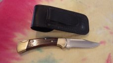 2008 Buck 112 with leather sheath-used