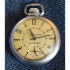 Ingraham Autocrat pocket watch - 1962