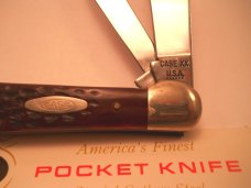 Case 6249 Copperhead Knife 1974 - Nice! With Box 