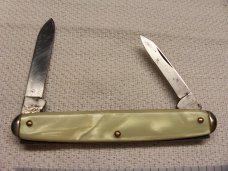 Camco - Advertising  Small Equal End Pen Knife - Imitation Pearl  Handles - Circa 1948-1960's