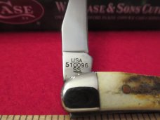 Case XX 2006 Tiny Texas Toothpick 2nd Cut Stag pattern # 510096 SS