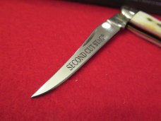 Case XX 2006 Tiny Texas Toothpick 2nd Cut Stag pattern # 510096 SS
