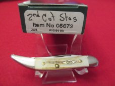 Case XX 2006 Tiny Texas Toothpick 2nd Cut Stag pattern # 510096 SS