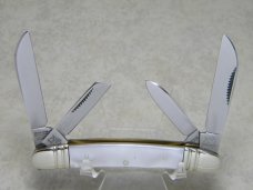 Bulldog Brand Solingen Germany "In Memory of Jim Parker" Pearl Large Congress Knife c.2006