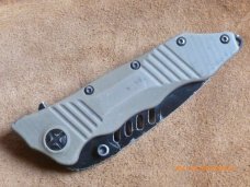 HELIX GUARDIAN TACTICAL #0493 COMBAT CPM-154 FOLDING KNIFE