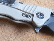 HELIX GUARDIAN TACTICAL #0493 COMBAT CPM-154 FOLDING KNIFE