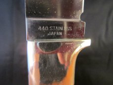 70's Ichiro Hattori mfg Handmade Star M Knife; Seki. Japan like Sharp 1000s