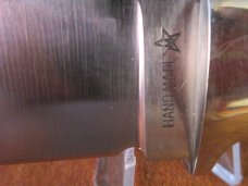 70's Ichiro Hattori mfg Handmade Star M Knife; Seki. Japan like Sharp 1000s