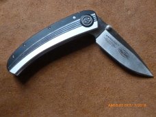 FRED CARTER HARLEY DAVIDSON anniversary CRYOEDGE folding knife