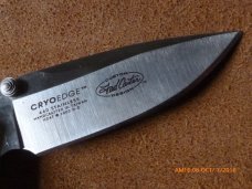 FRED CARTER HARLEY DAVIDSON anniversary CRYOEDGE folding knife