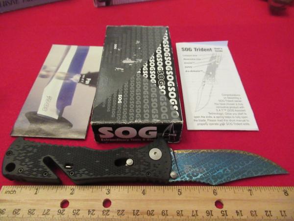 Sog Trident Monogram  TF-9  Serial # 142