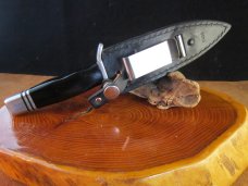 SOLD UK Mint 70's Jet Aer G-96 Boot knife model 7003 mfg. in Seki, Japan 0219