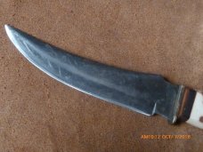 MONARCH 2151 Made in JAPAN FIXED BLADE KNIFE - 9" with leather sheath 