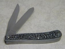 SW CUT USA (Schrade) TC-9 Limited Edition 13 Colonies "New Hampshire 1623" Trapper Knife in Box